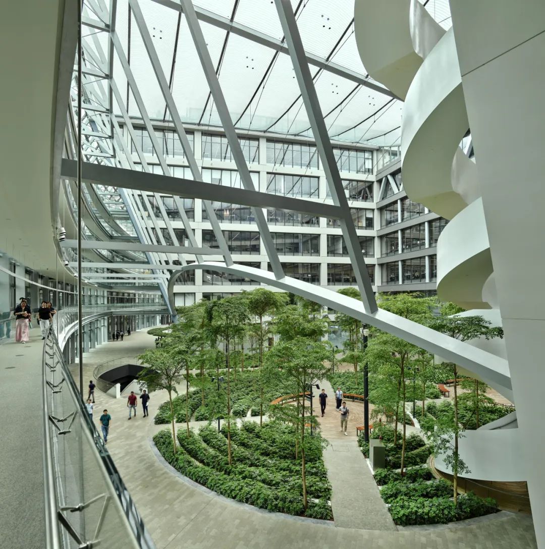 BIM建筑|开启花园办公的未来形态：盛裕集团总部 / Surbana Jurong Campus