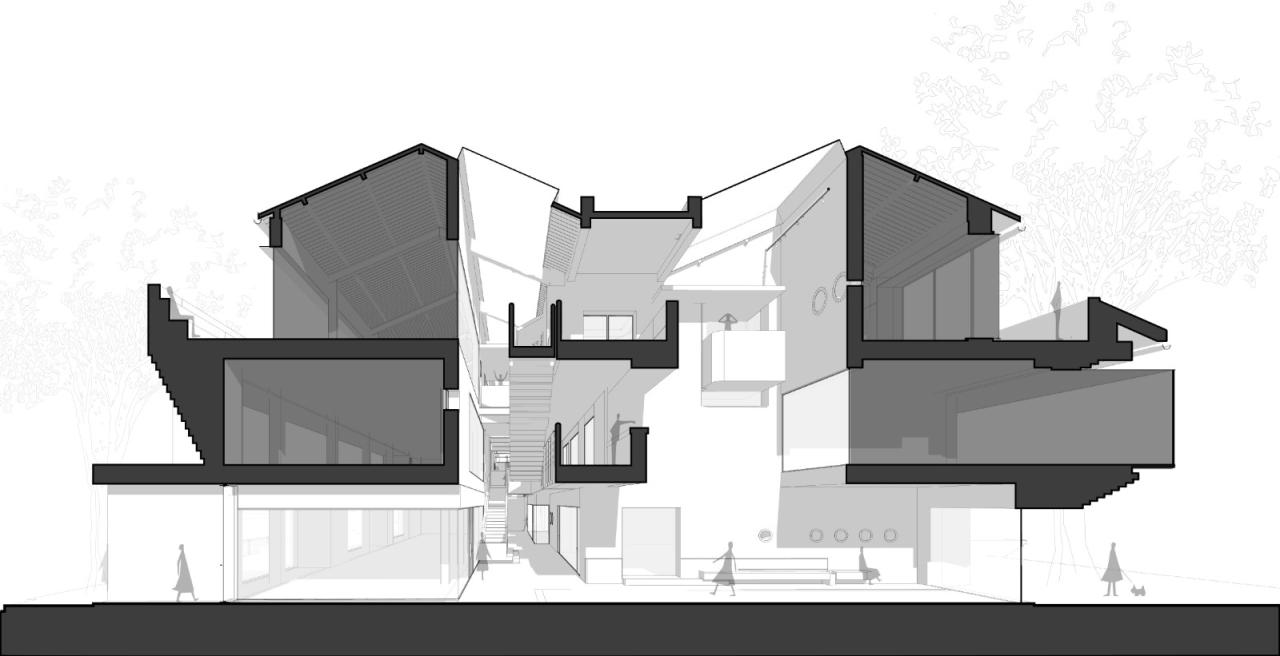 BIM建筑|动力车间 / 本哲建筑