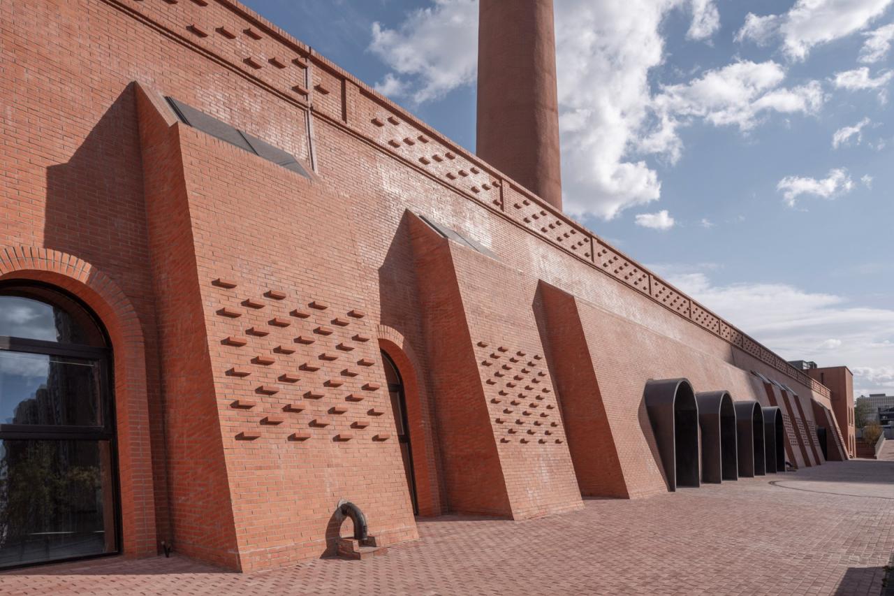 BIM建筑|砖窑里·西三旗砖窑工业遗址改造 / MAT 超级建筑事务所