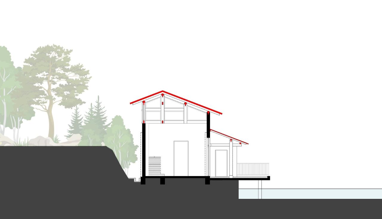BIM建筑|大沙里乡村咖啡书屋 / 之行建筑