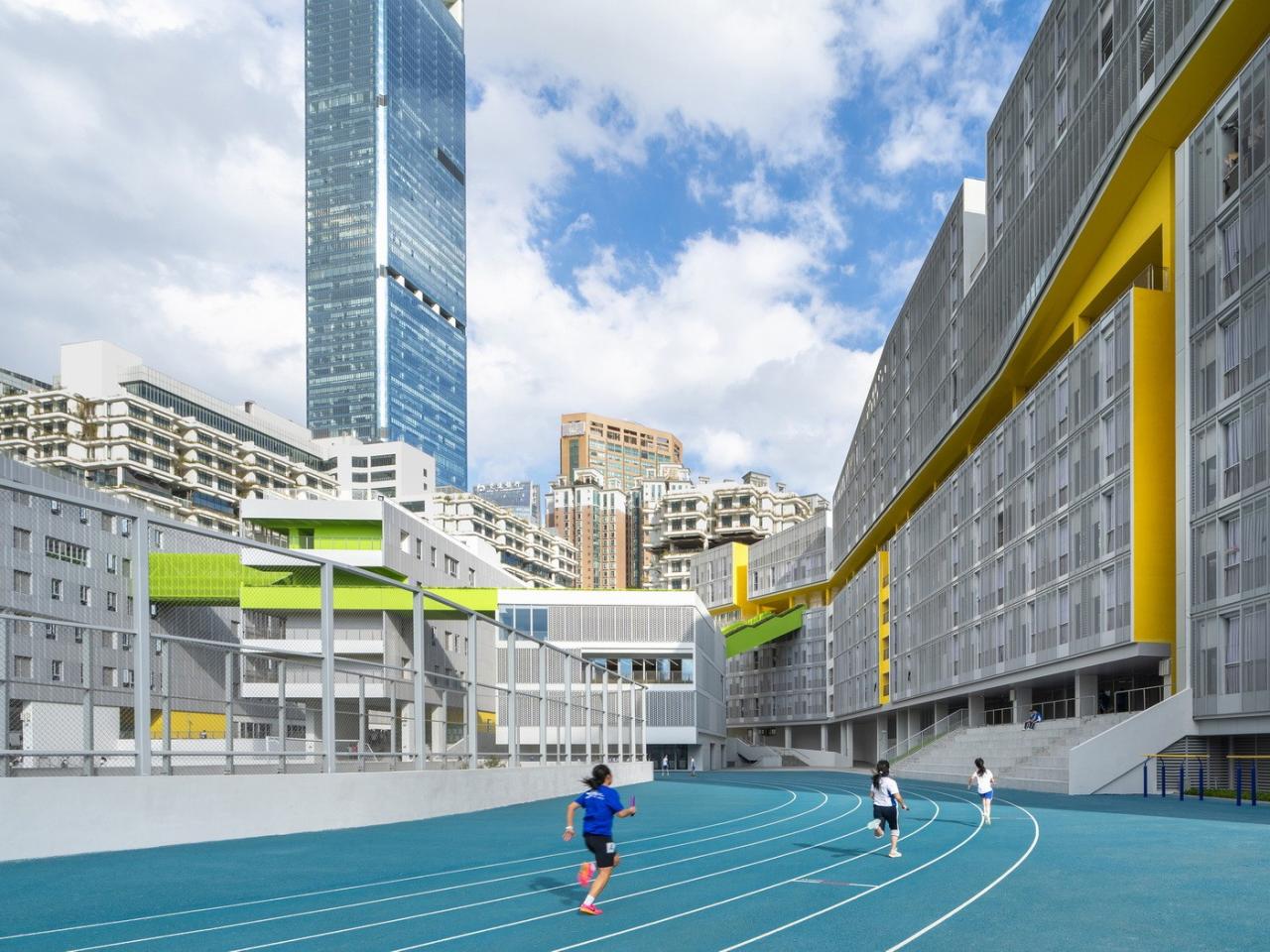 BIM建筑|福田中学校园设计 / reMIX 临界工作室