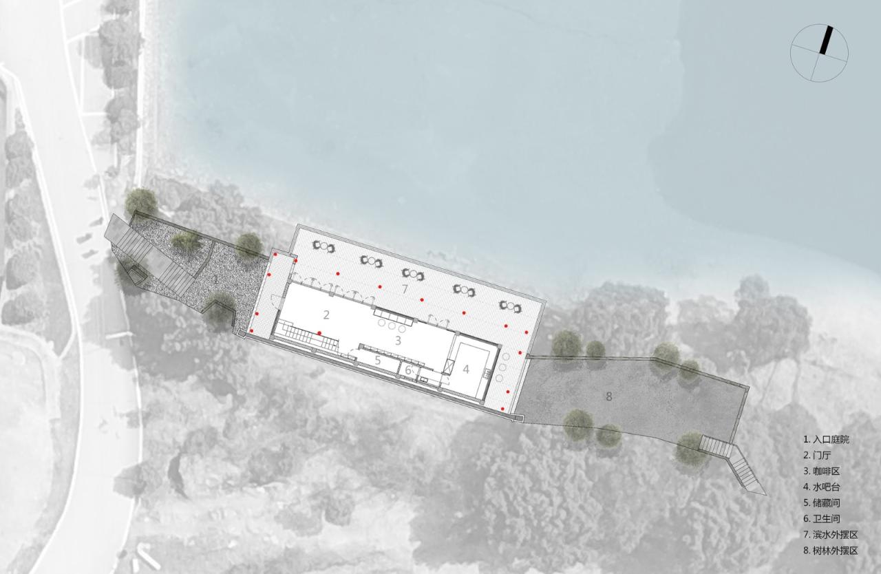 BIM建筑|大沙里乡村咖啡书屋 / 之行建筑