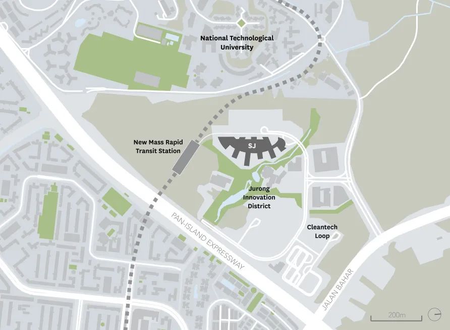 BIM建筑|开启花园办公的未来形态：盛裕集团总部 / Surbana Jurong Campus