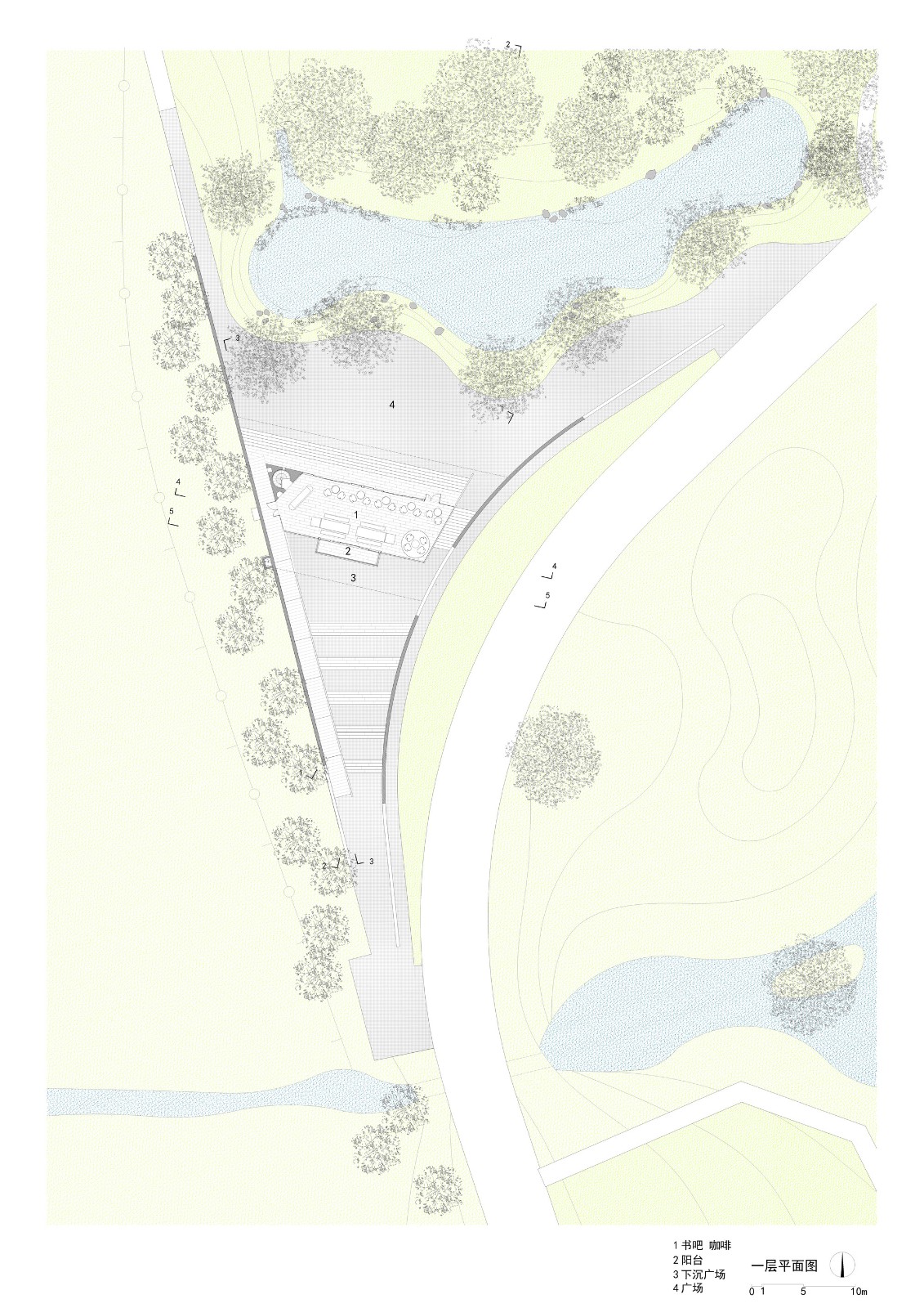 BIM建筑|洱海生态廊道葭蓬村驿站 / 赵扬建筑工作室