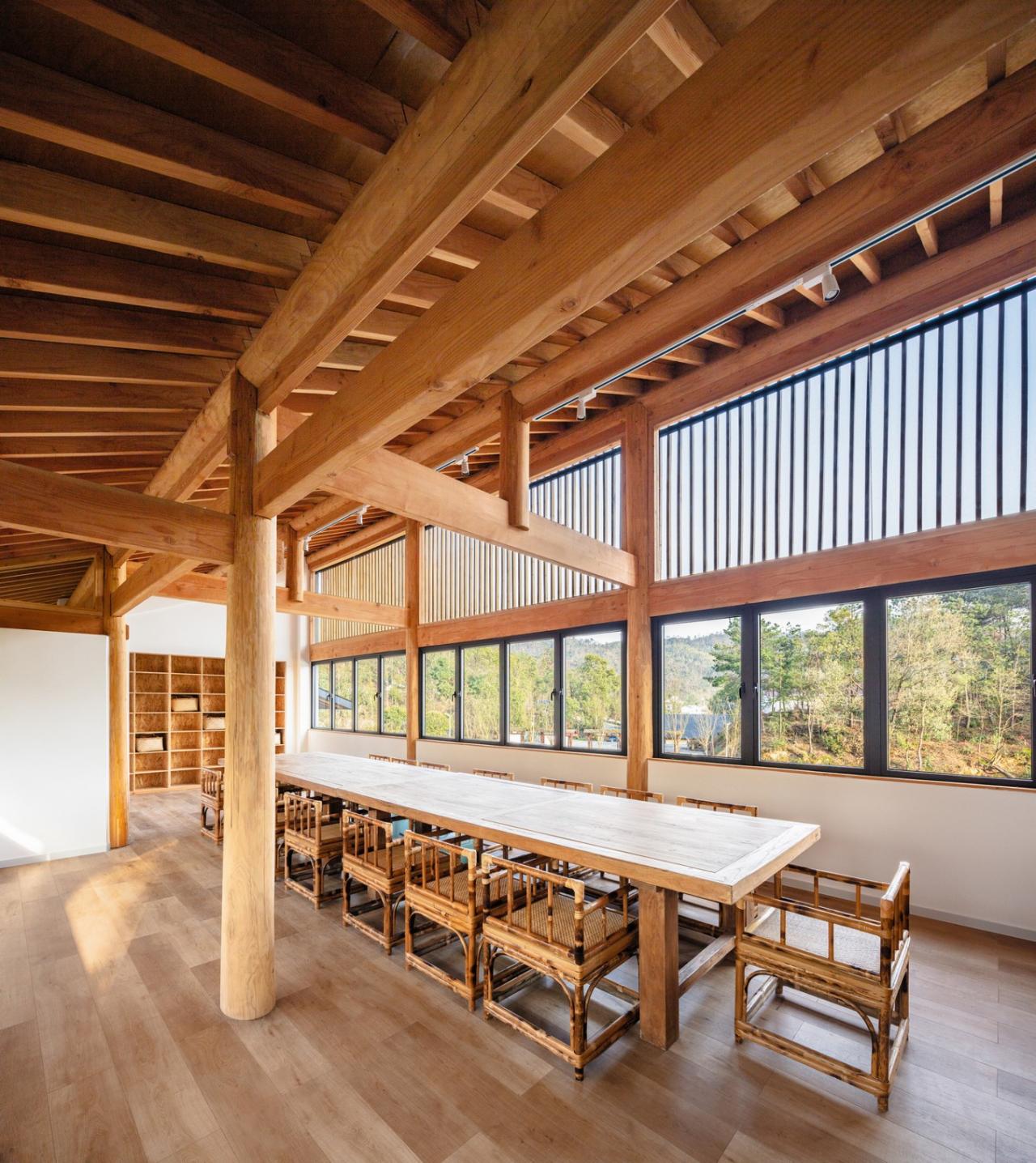 BIM建筑|大沙里乡村咖啡书屋 / 之行建筑