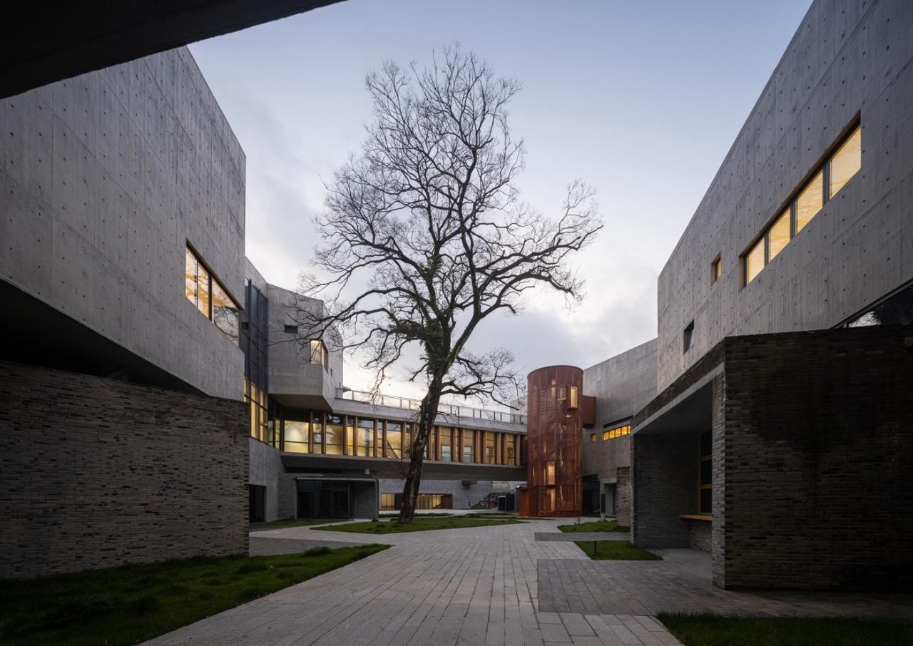 BIM建筑|丽水最大艺术综合体：古堰画乡艺术中心 / 孟凡浩-line+建筑事务所