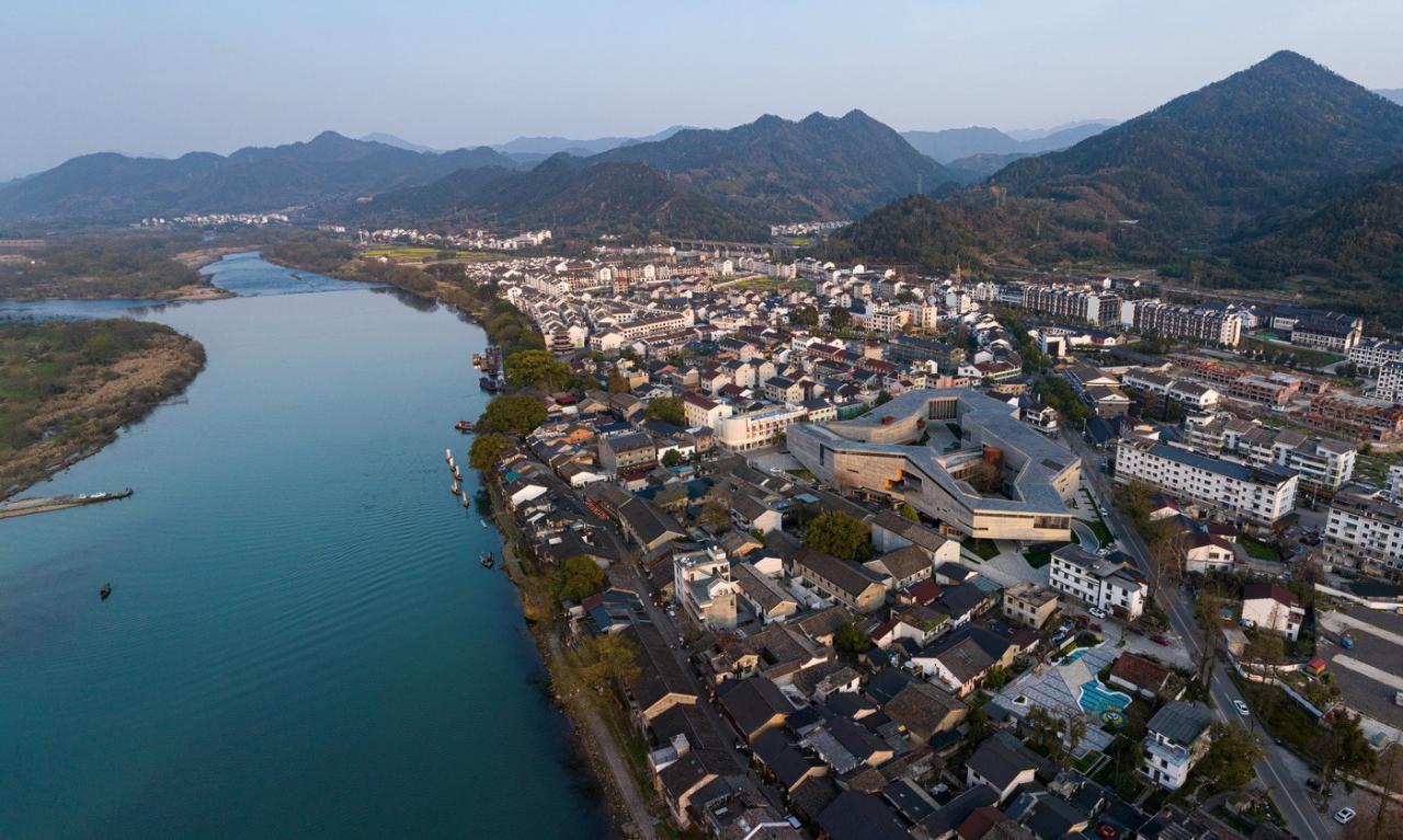 BIM建筑|丽水最大艺术综合体：古堰画乡艺术中心 / 孟凡浩-line+建筑事务所