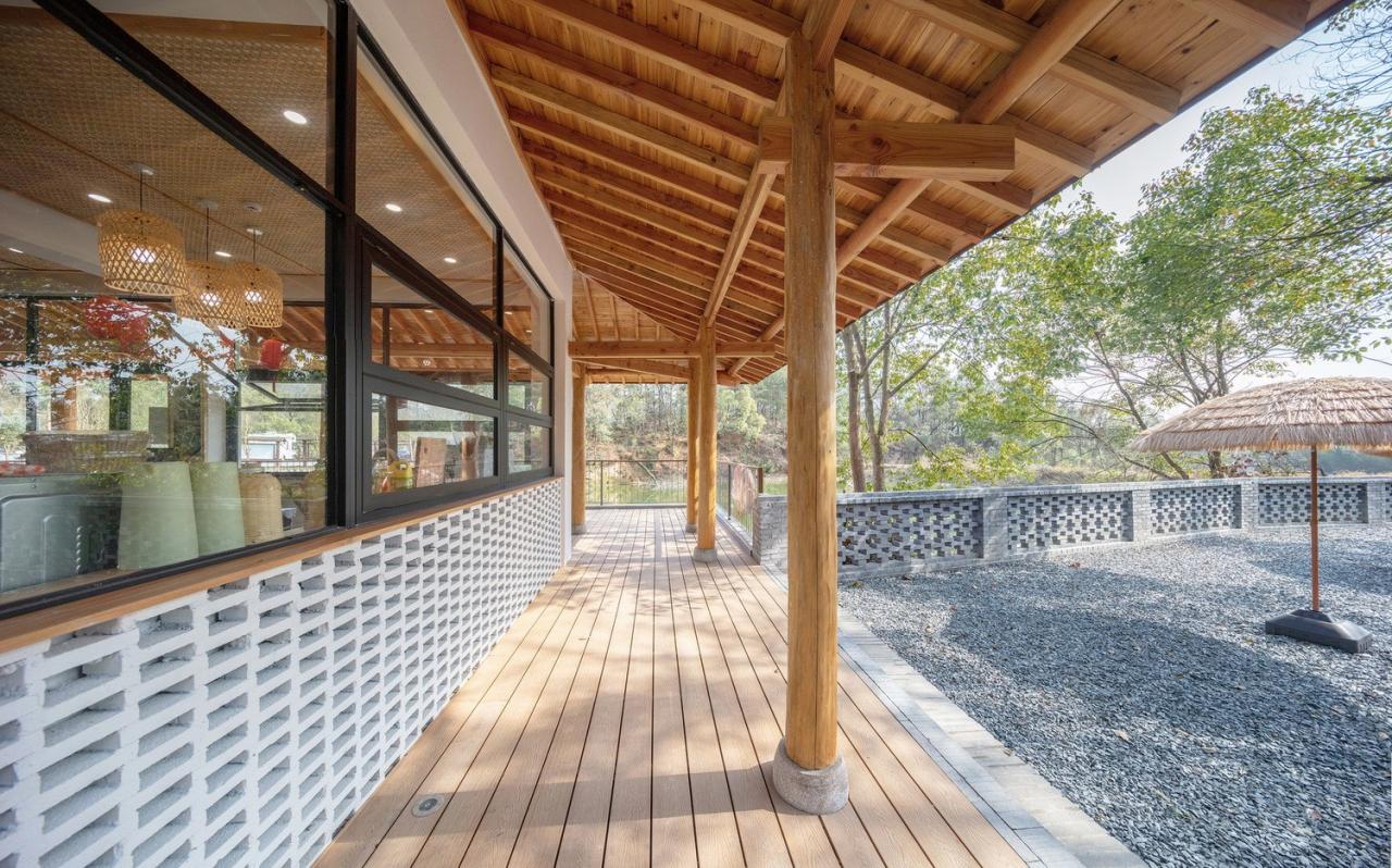 BIM建筑|大沙里乡村咖啡书屋 / 之行建筑