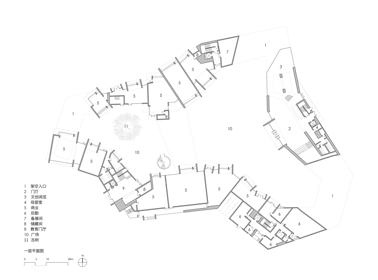 BIM建筑|丽水最大艺术综合体：古堰画乡艺术中心 / 孟凡浩-line+建筑事务所