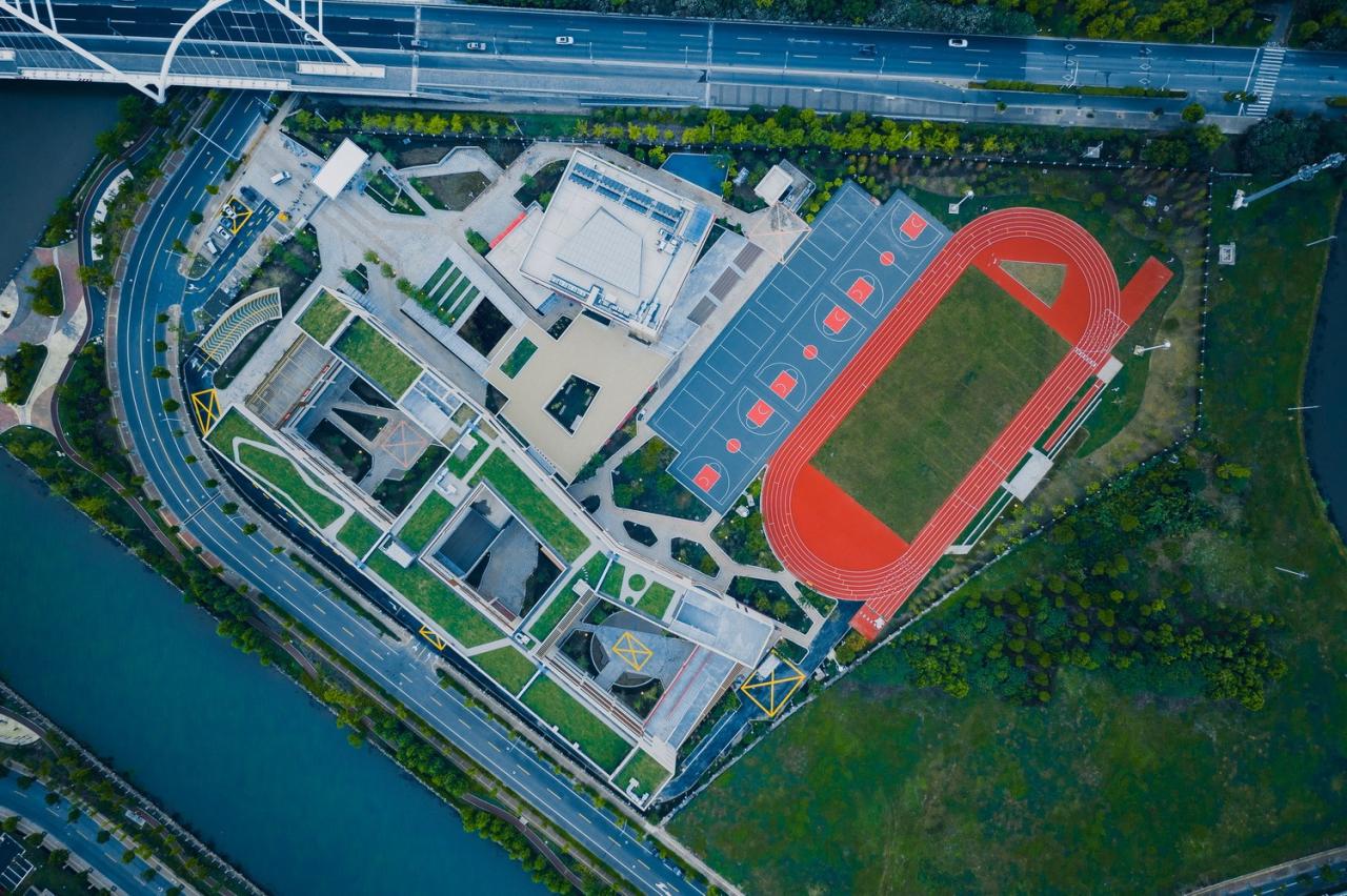 BIM建筑|此时此地：面向走班教学的高密度校园实践——青浦兰生•思源中学 / 创霖-泽柏