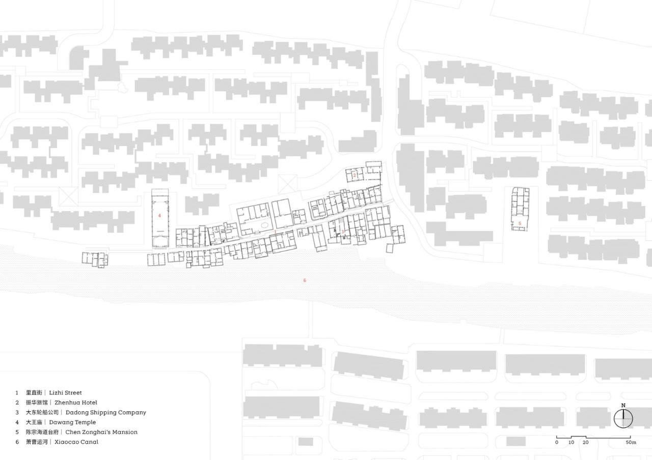 BIM建筑|里直街有机更新：延续生活记忆的褶皱 / goa大象设计