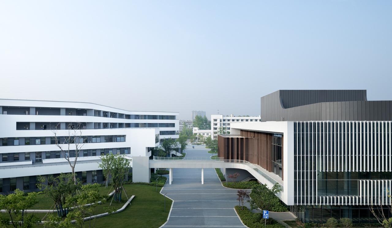 BIM建筑|绍兴艺术学校改扩建工程 / 浙江大学建筑设计研究院