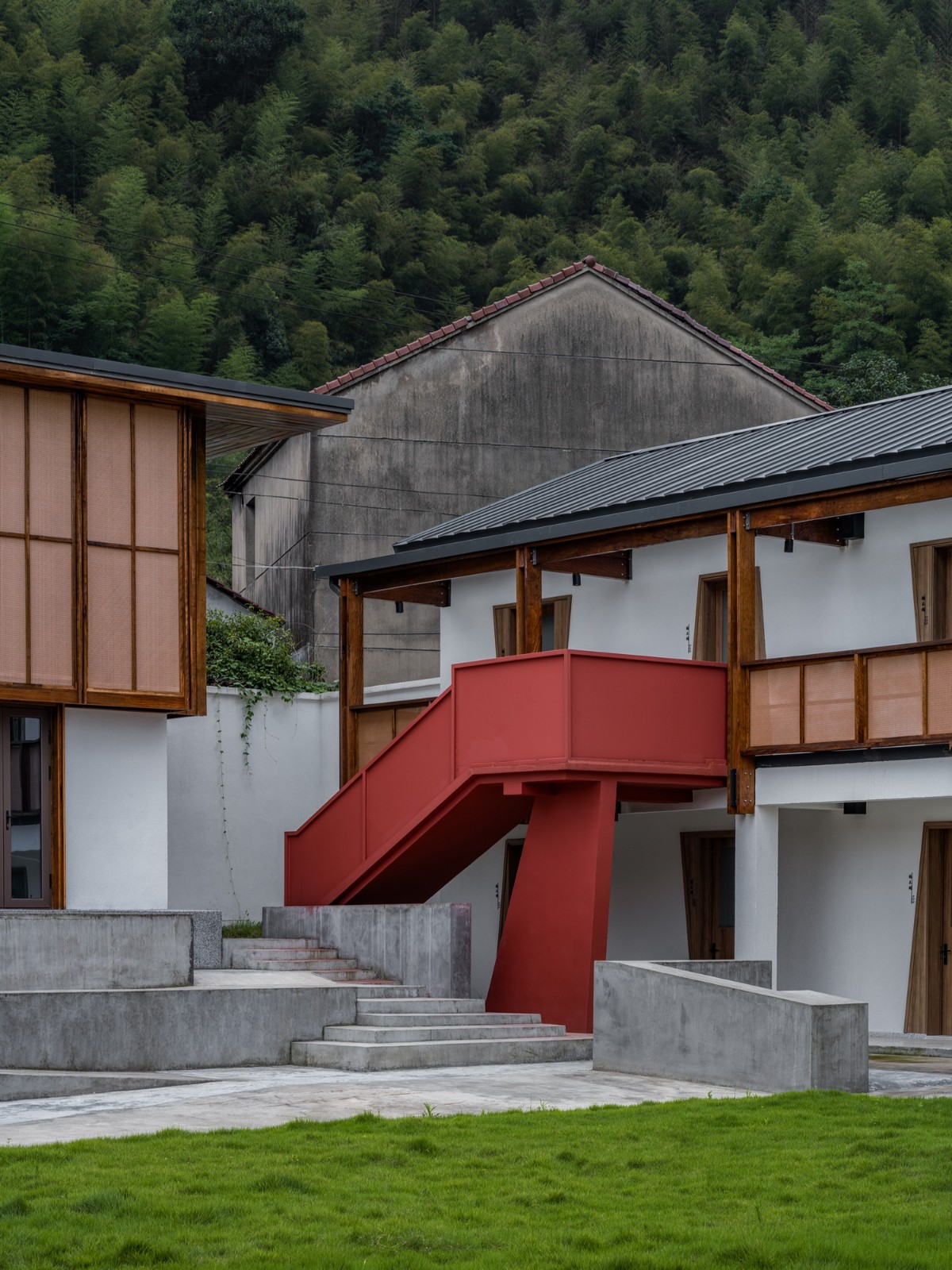 BIM建筑|绍兴孙岙小学改造 / 造作建筑