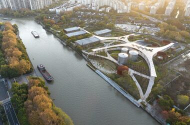 BIM建筑|杭州小河公园 / 隈研吾建筑设计事务所+浙大院-BIM建筑网