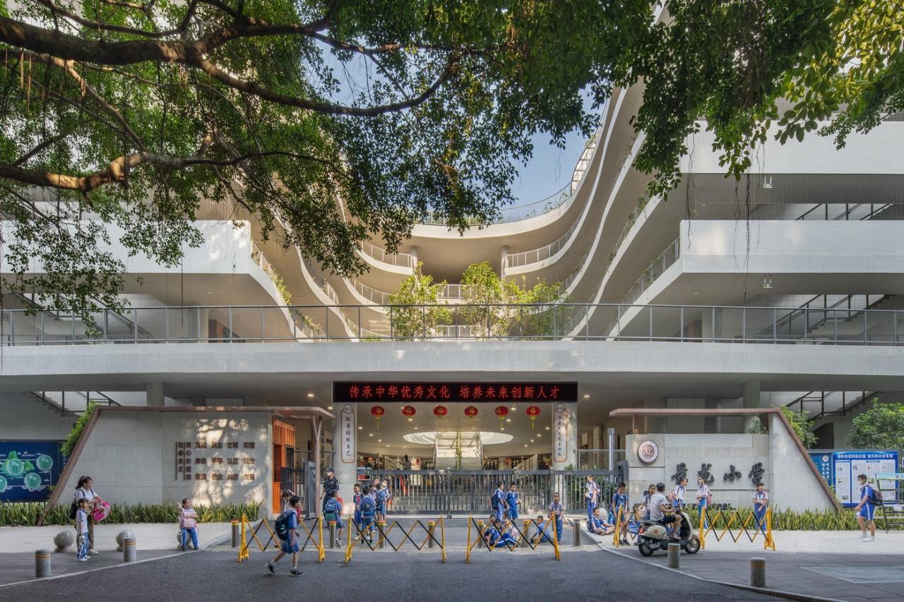 BIM建筑|景龙小学 / 非常建筑