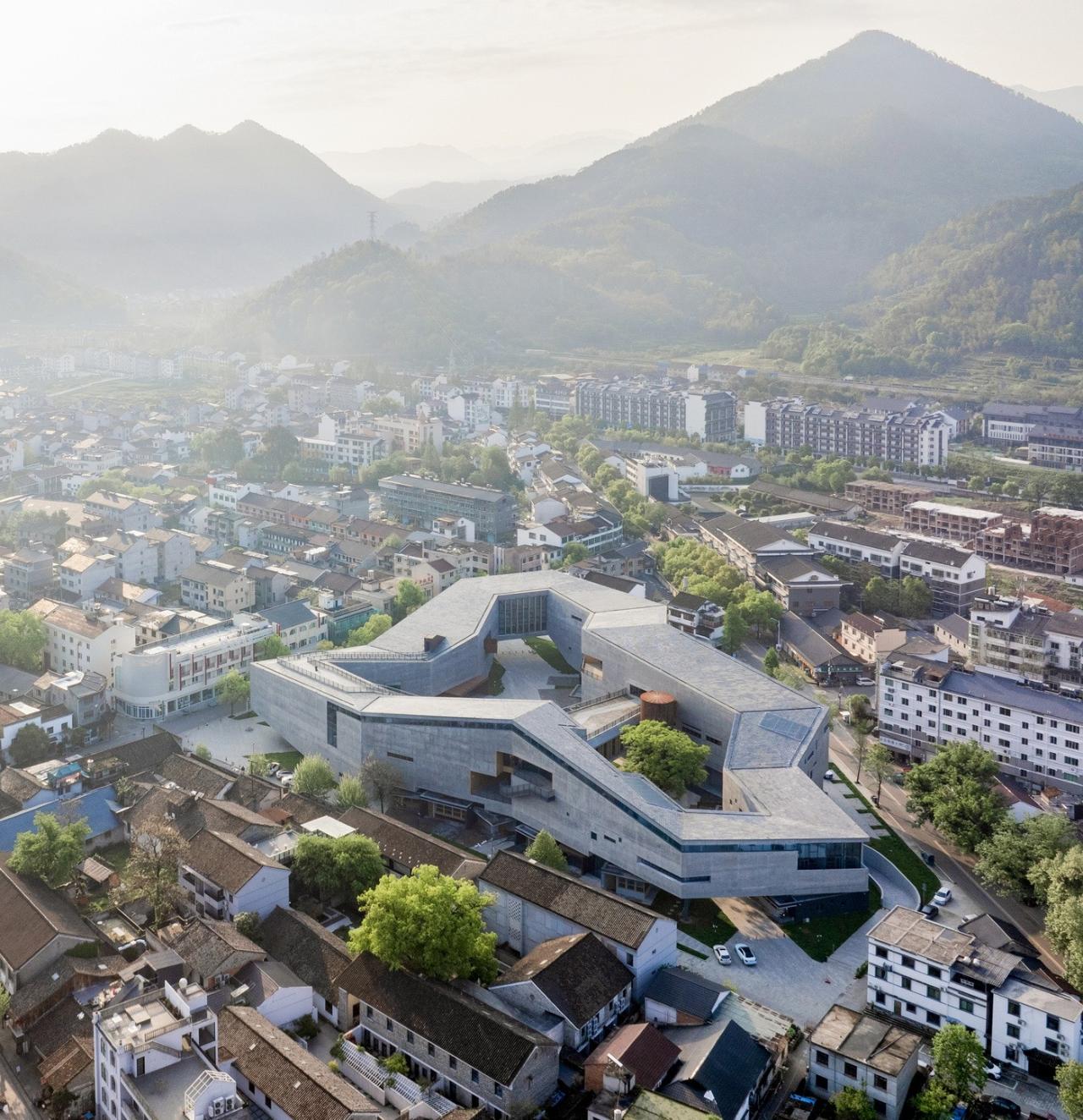 BIM建筑|丽水最大艺术综合体：古堰画乡艺术中心 / 孟凡浩-line+建筑事务所