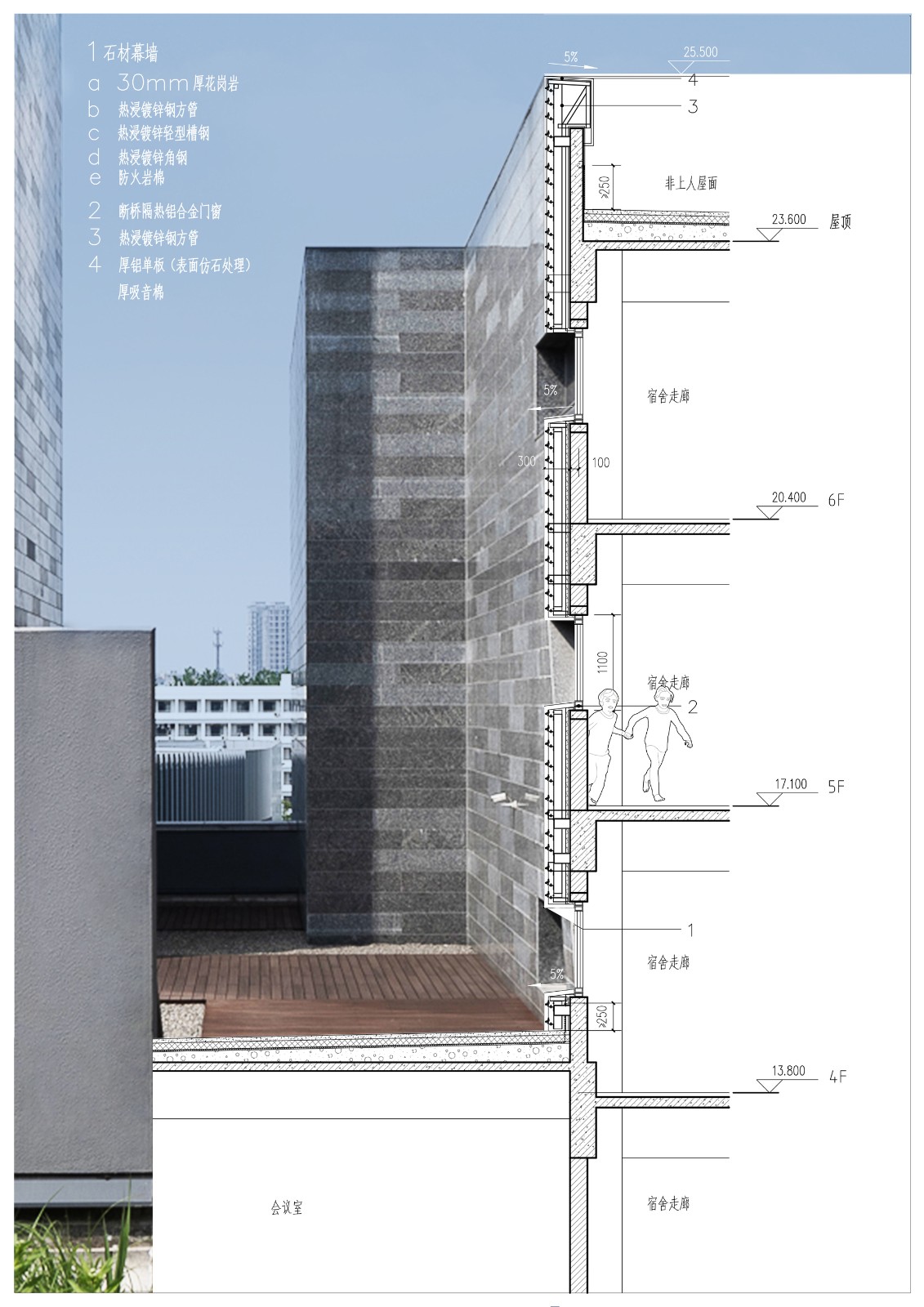 BIM建筑|绍兴艺术学校改扩建工程 / 浙江大学建筑设计研究院