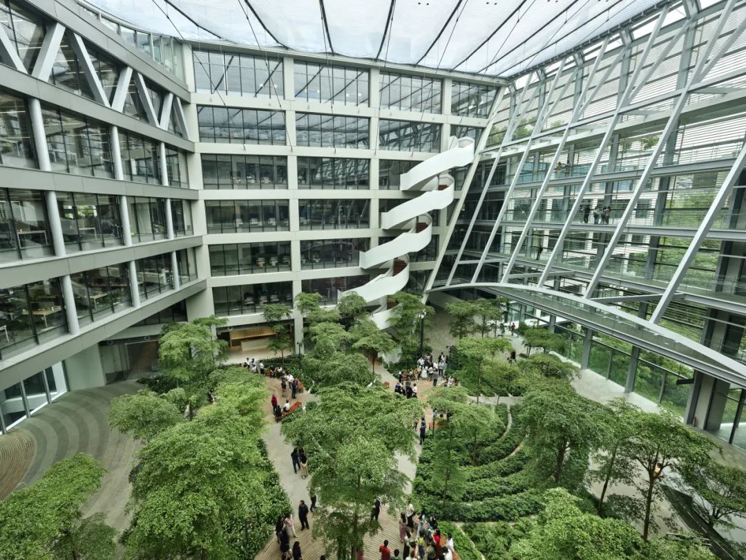 BIM建筑|开启花园办公的未来形态：盛裕集团总部 / Surbana Jurong Campus