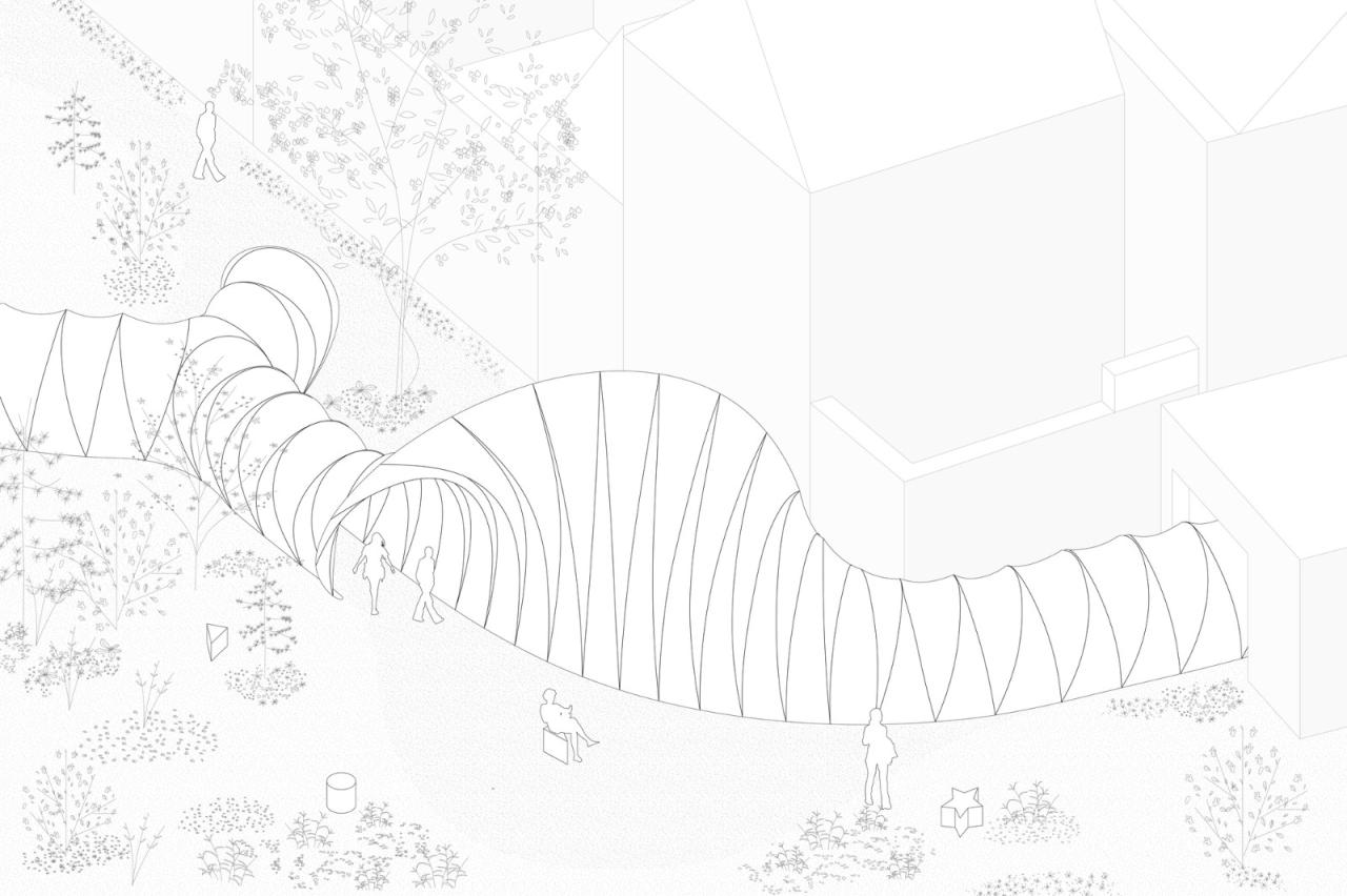 BIM建筑|“共同线索”装置 / SO-IL