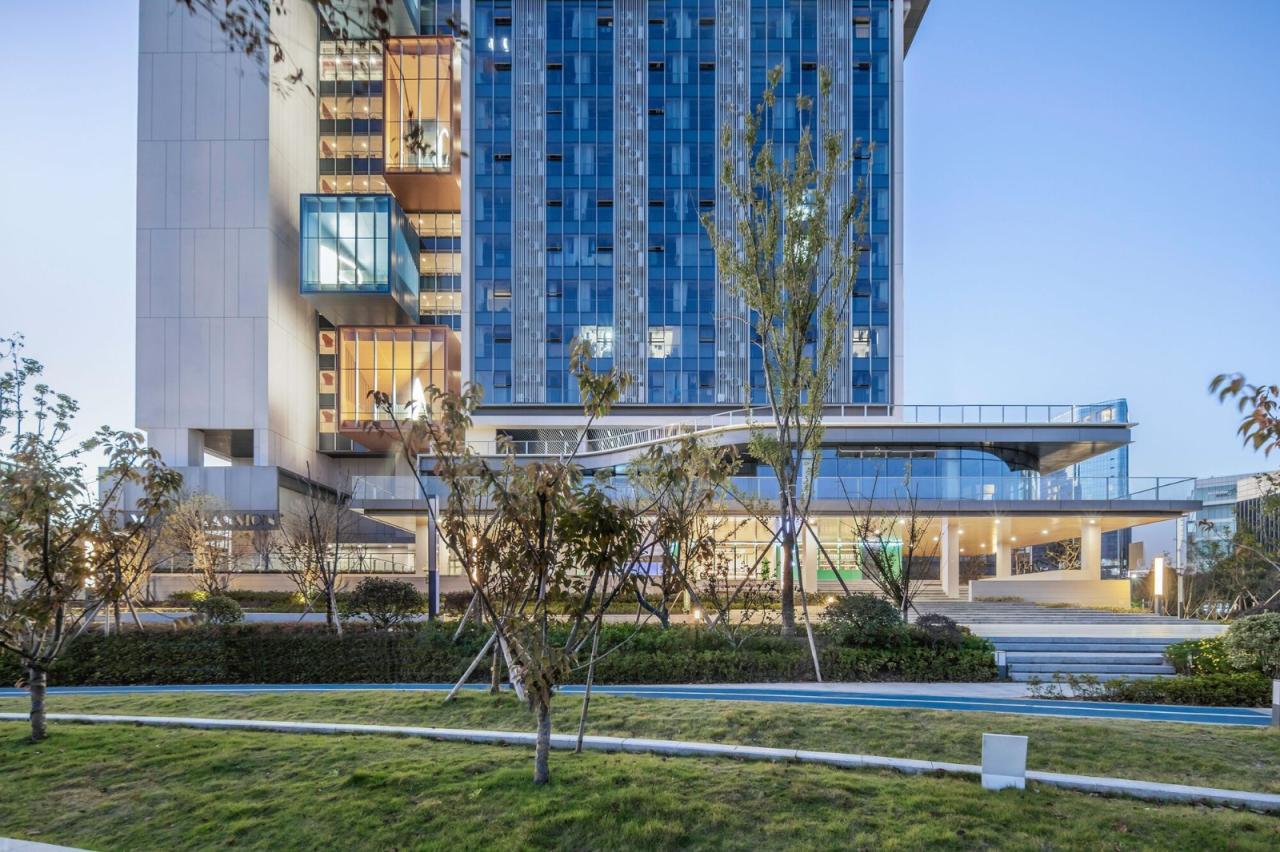 BIM建筑|宁波北仑青创大厦 / DC Alliance