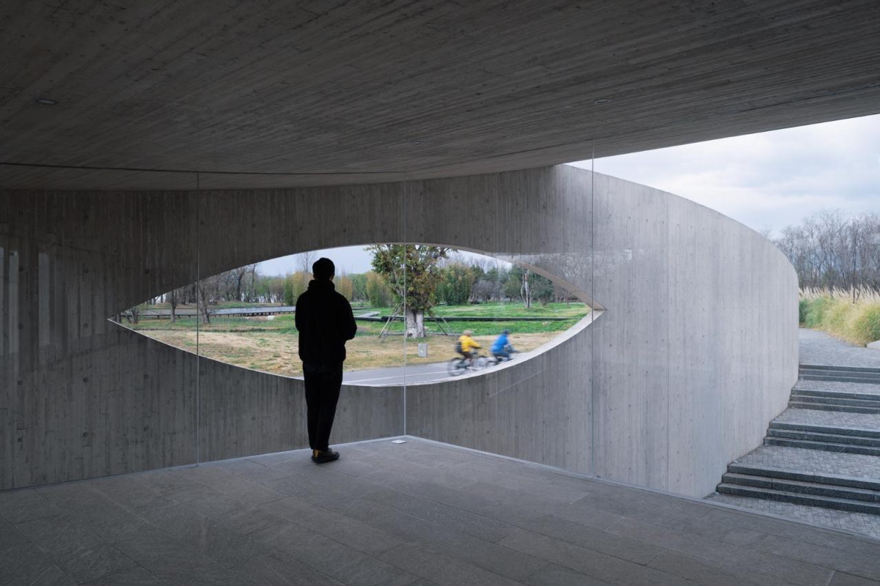 BIM建筑|洱海生态廊道葭蓬村驿站 / 赵扬建筑工作室