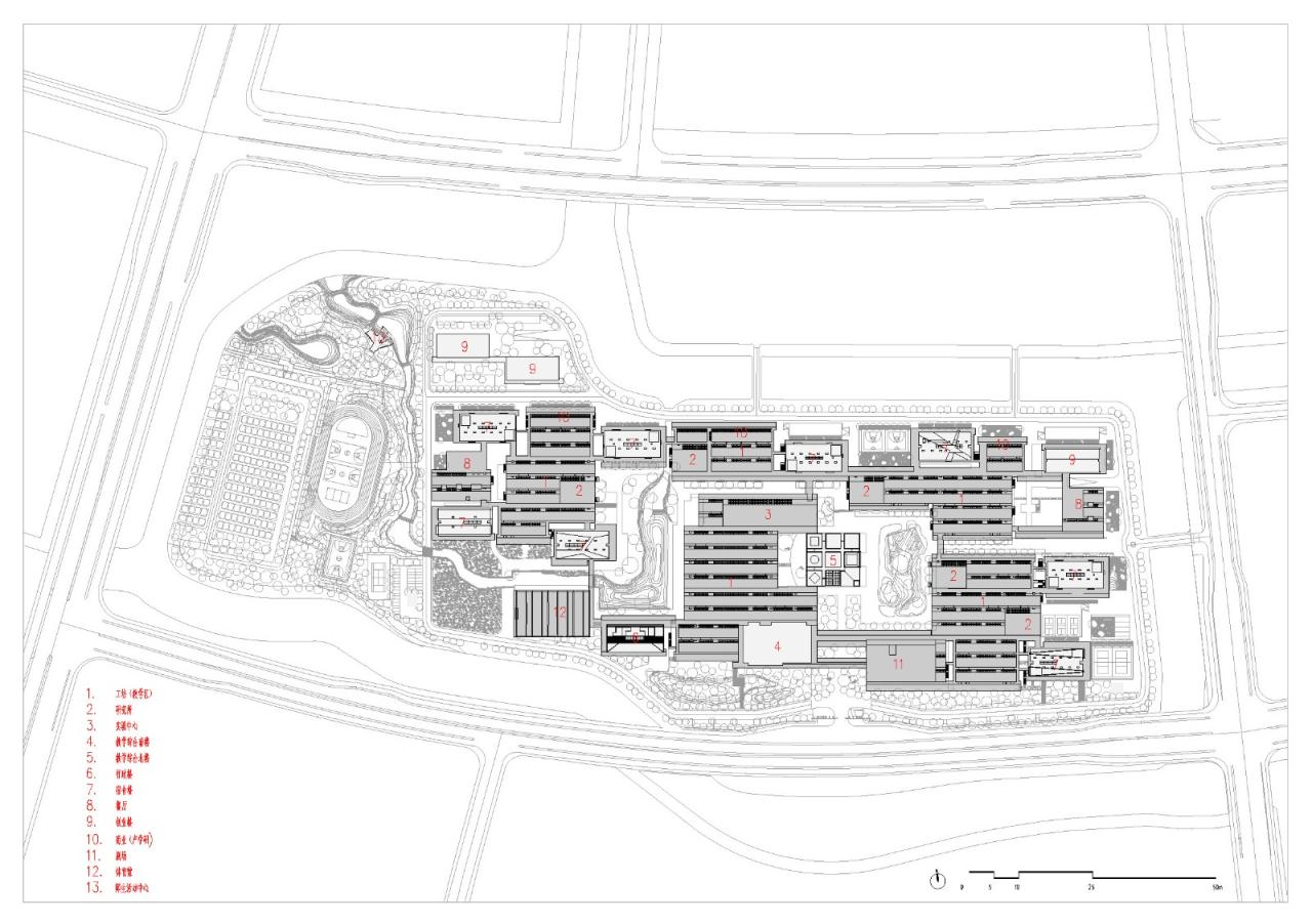 BIM建筑|中国美术学院良渚校区一期全场落成 / 非常建筑