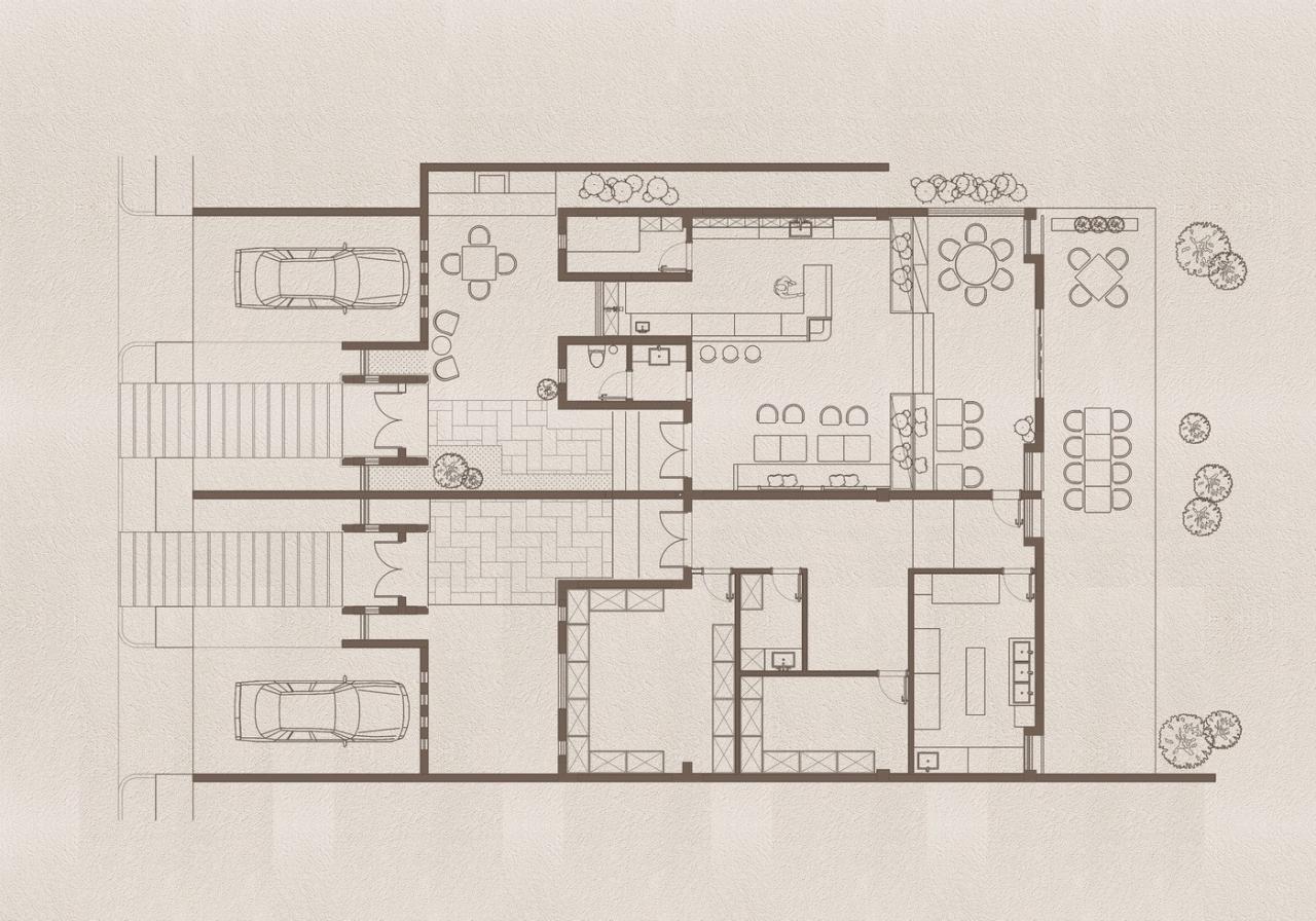BIM建筑|山口的院子 / 巢羽设计事务所