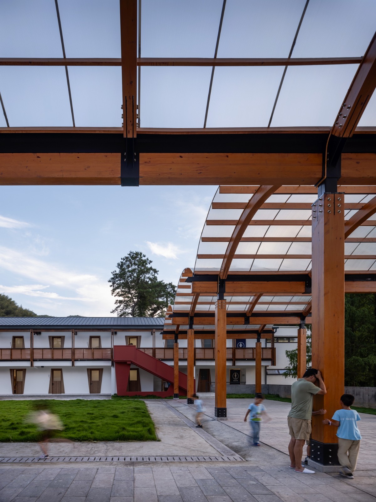 BIM建筑|绍兴孙岙小学改造 / 造作建筑