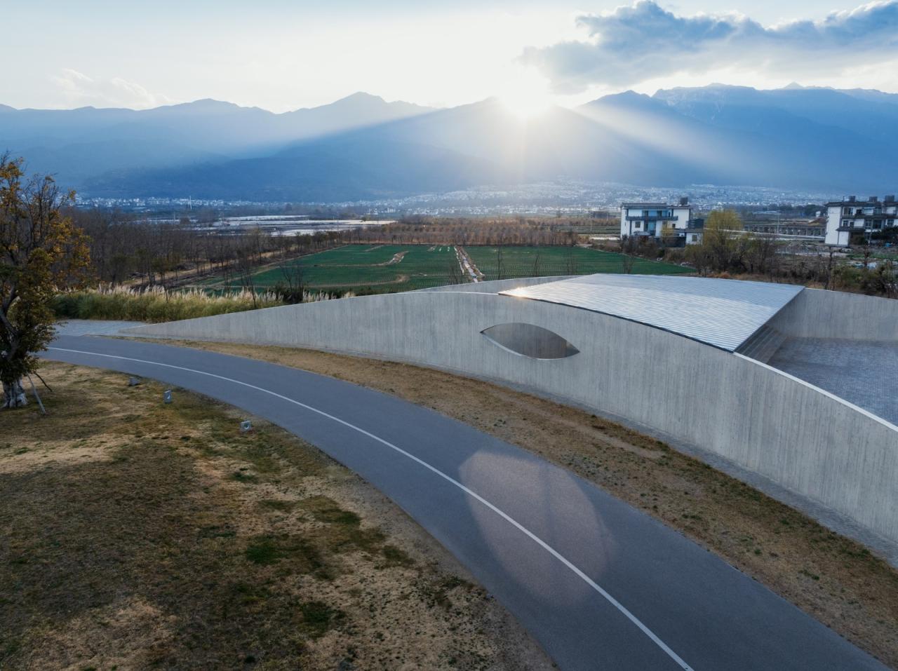 BIM建筑|洱海生态廊道葭蓬村驿站 / 赵扬建筑工作室