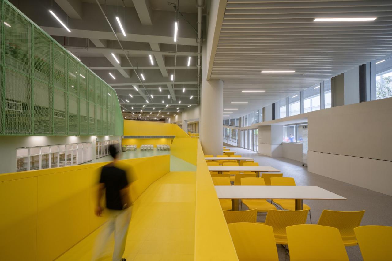 BIM建筑|福田中学校园设计 / reMIX 临界工作室