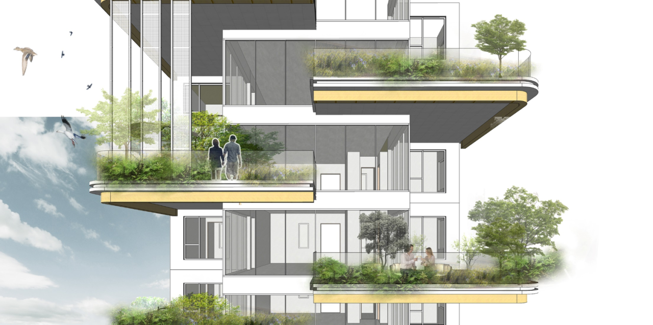 BIM建筑| “好房子”新理念：立方之间，共享新生 全国“好房子”设计大赛-参赛作品 / 睿住天元设计