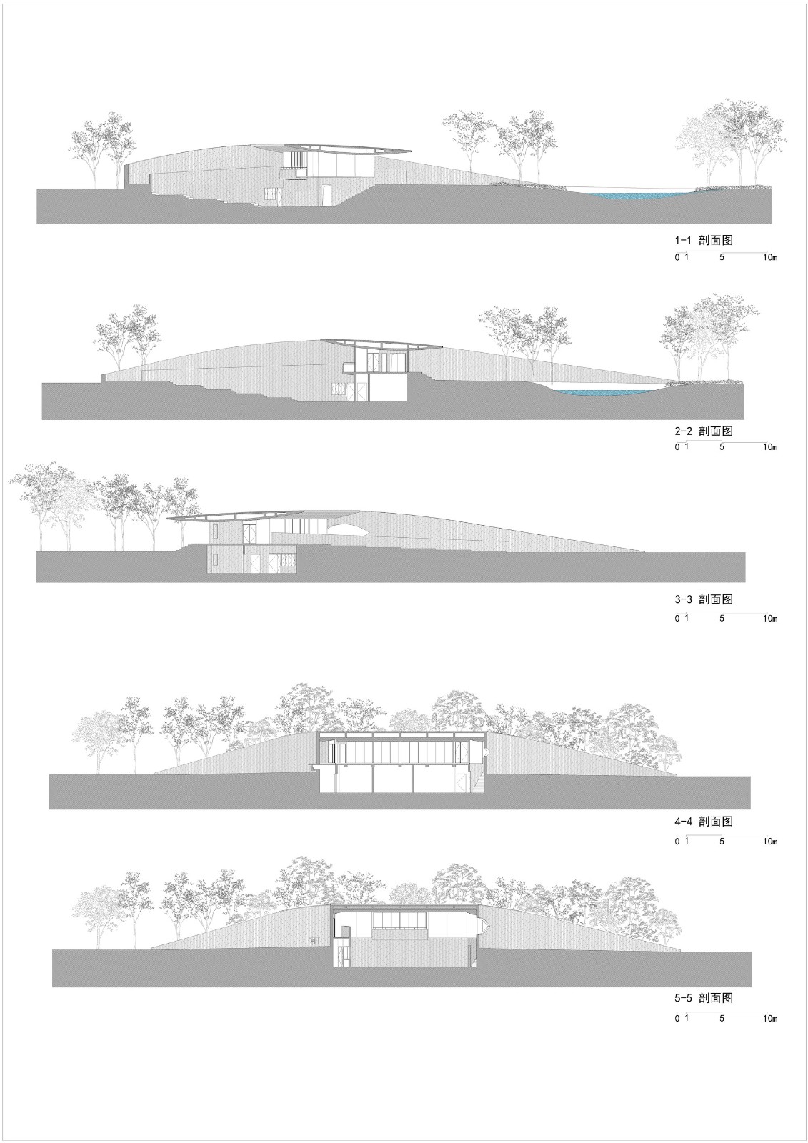 BIM建筑|洱海生态廊道葭蓬村驿站 / 赵扬建筑工作室