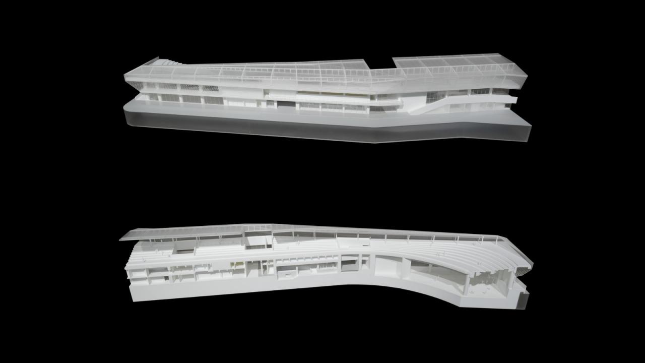 BIM建筑|福田中学校园设计 / reMIX 临界工作室