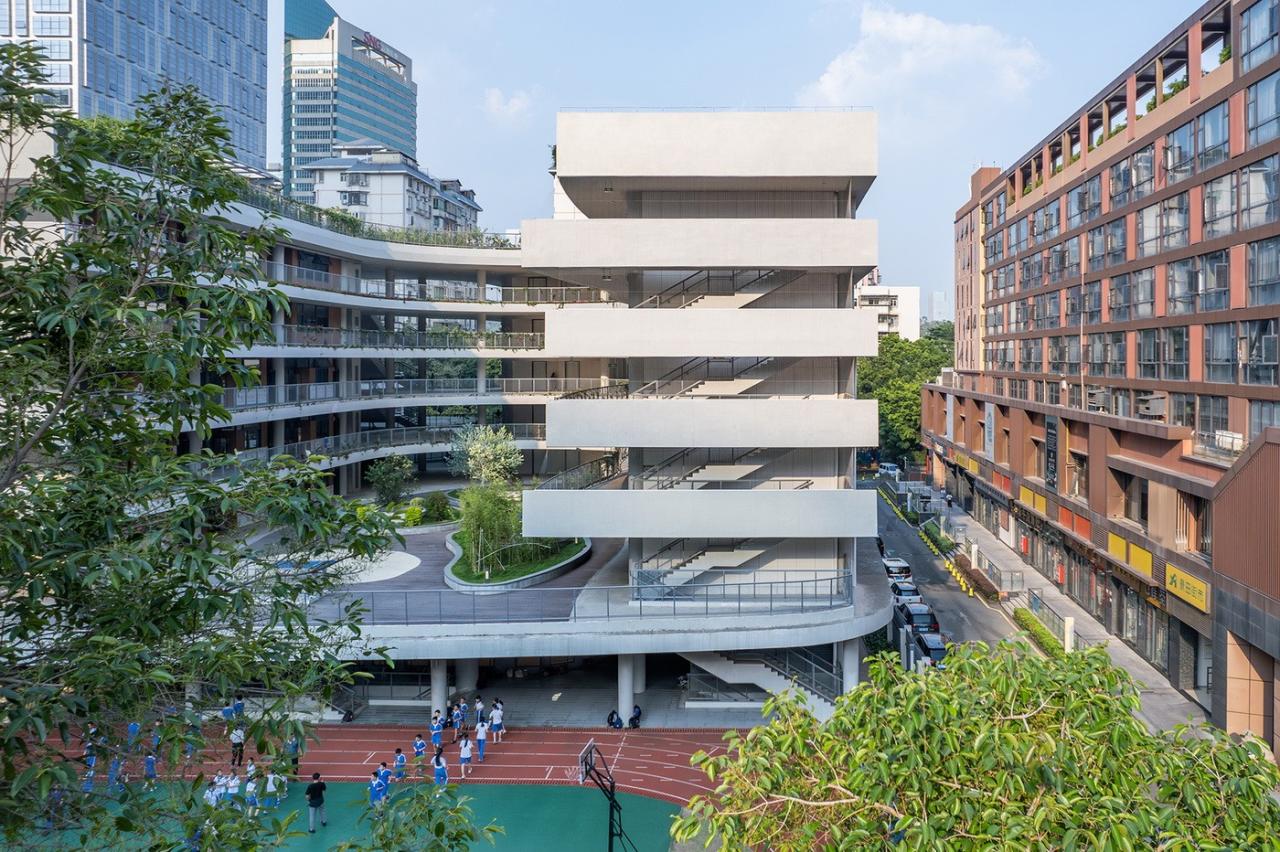 BIM建筑|景龙小学 / 非常建筑