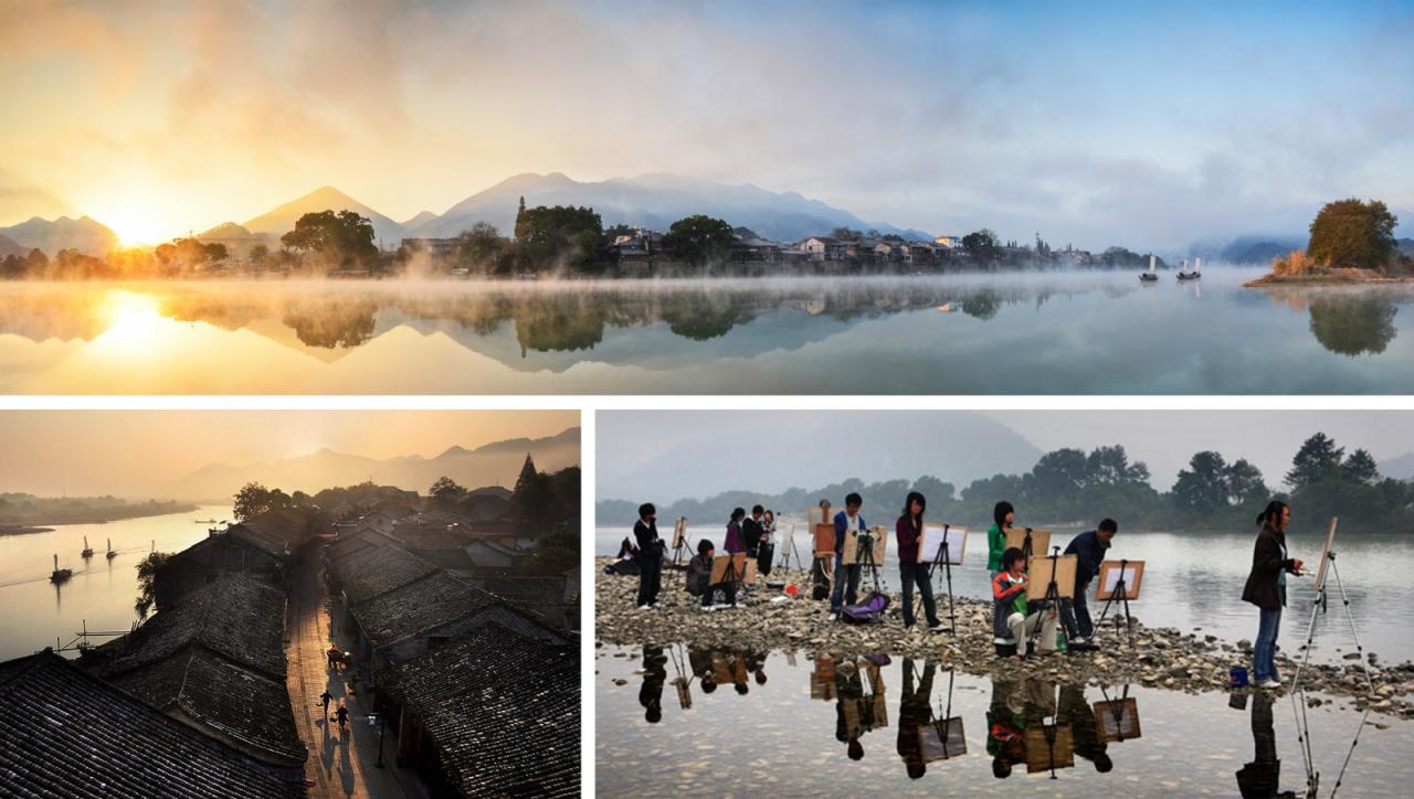 BIM建筑|丽水最大艺术综合体：古堰画乡艺术中心 / 孟凡浩-line+建筑事务所