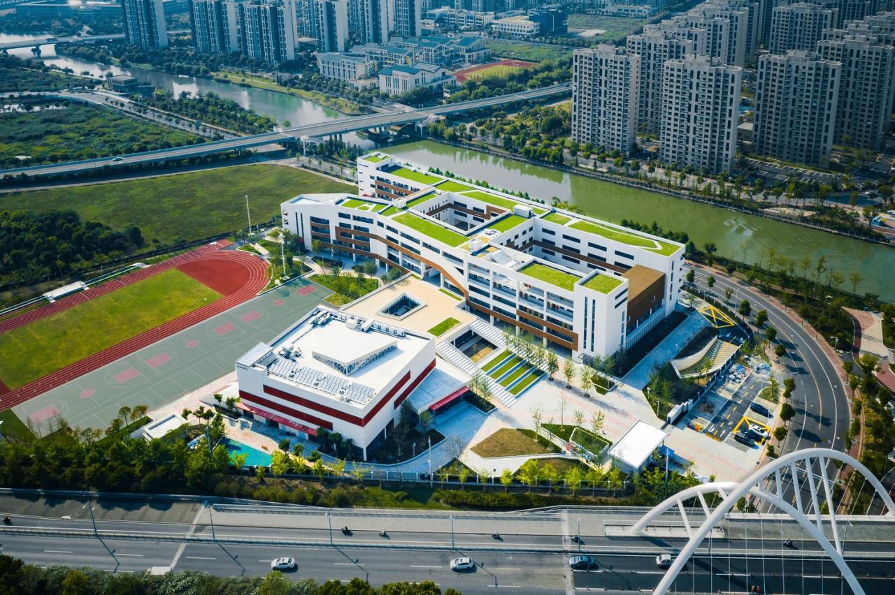 BIM建筑|此时此地：面向走班教学的高密度校园实践——青浦兰生•思源中学 / 创霖-泽柏