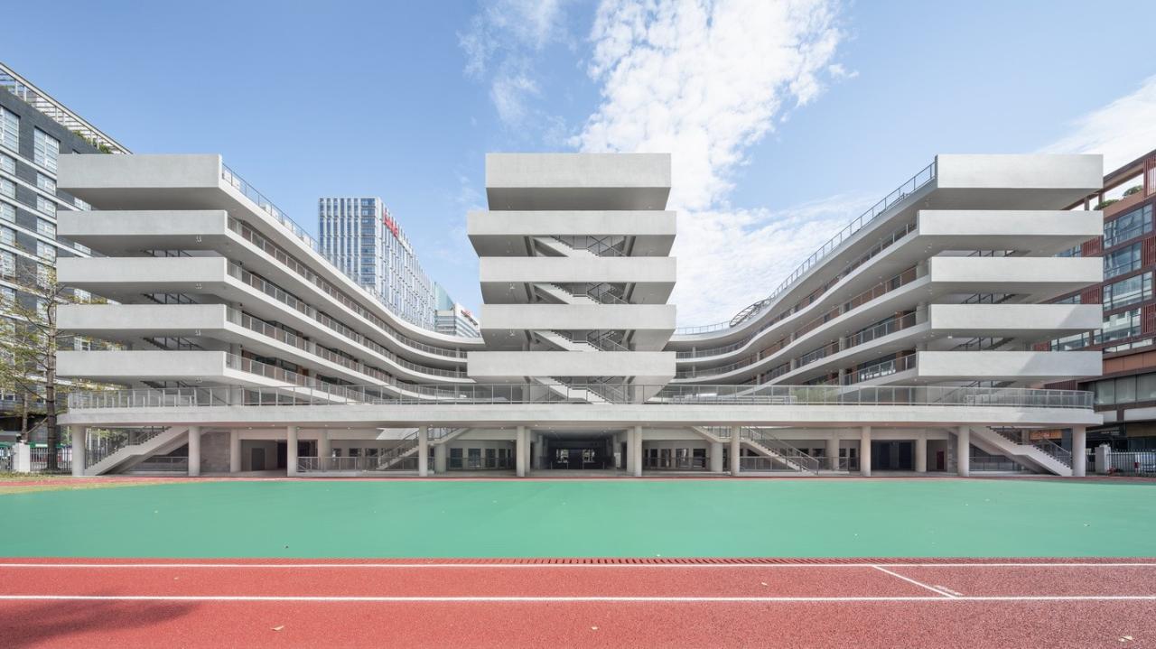 BIM建筑|景龙小学 / 非常建筑