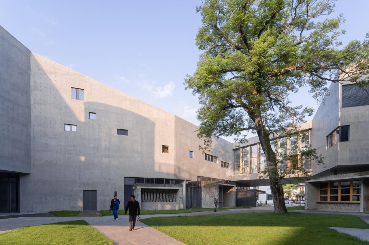 BIM建筑|丽水最大艺术综合体：古堰画乡艺术中心 / 孟凡浩-line+建筑事务所