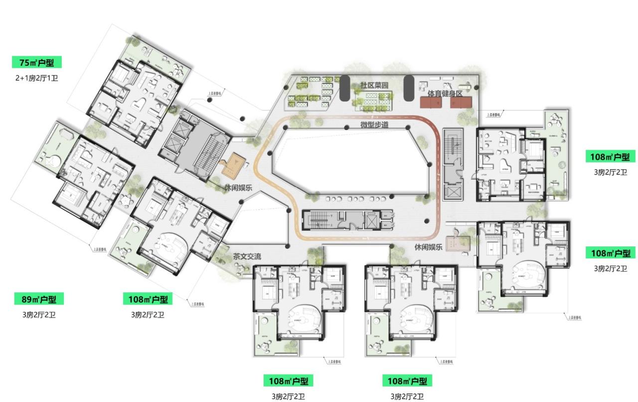 BIM建筑| “好房子”新理念：立方之间，共享新生 全国“好房子”设计大赛-参赛作品 / 睿住天元设计
