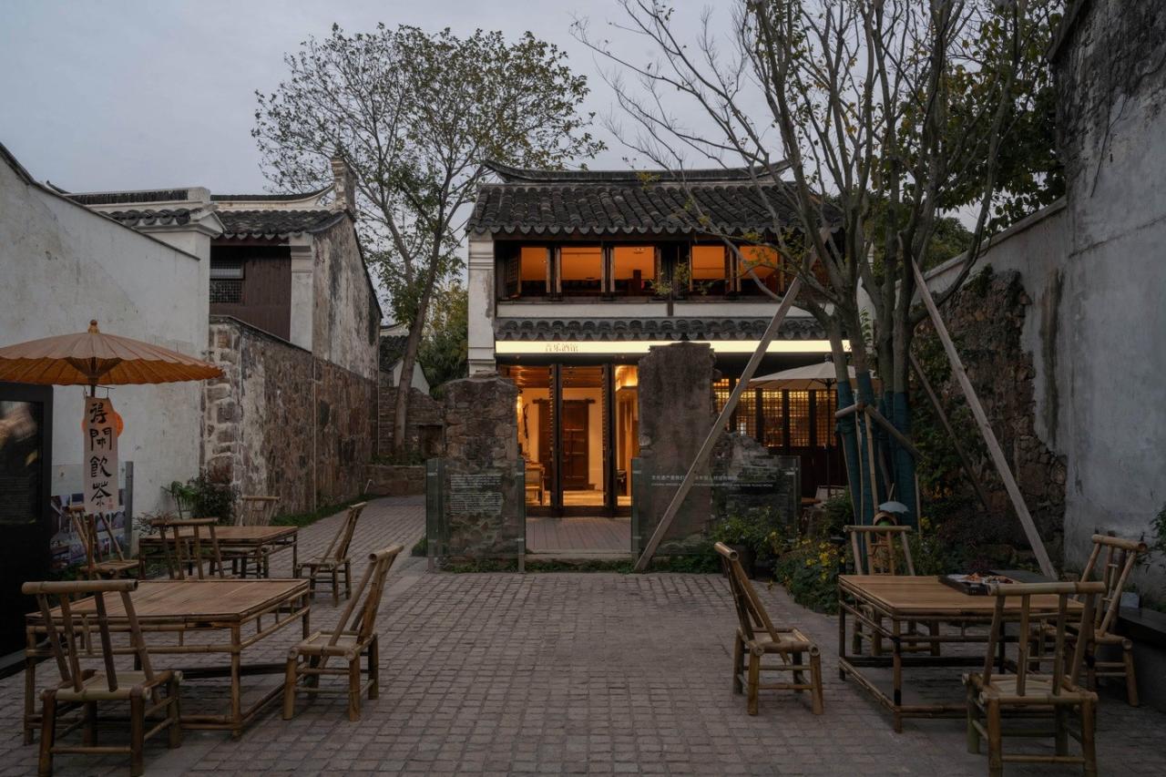 BIM建筑|焦溪是家小院，常州 / 平介设计