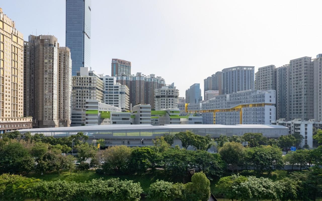 BIM建筑|福田中学校园设计 / reMIX 临界工作室