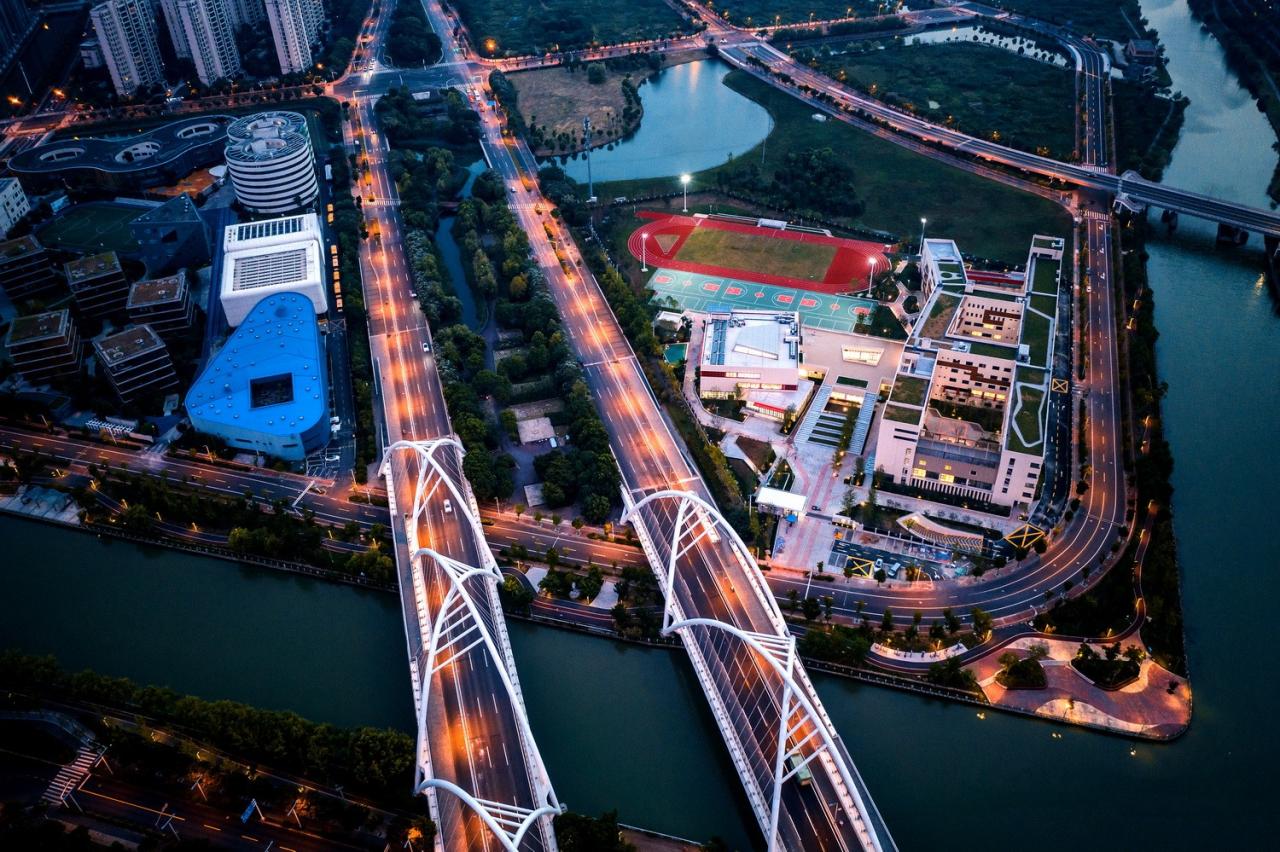 BIM建筑|此时此地：面向走班教学的高密度校园实践——青浦兰生•思源中学 / 创霖-泽柏