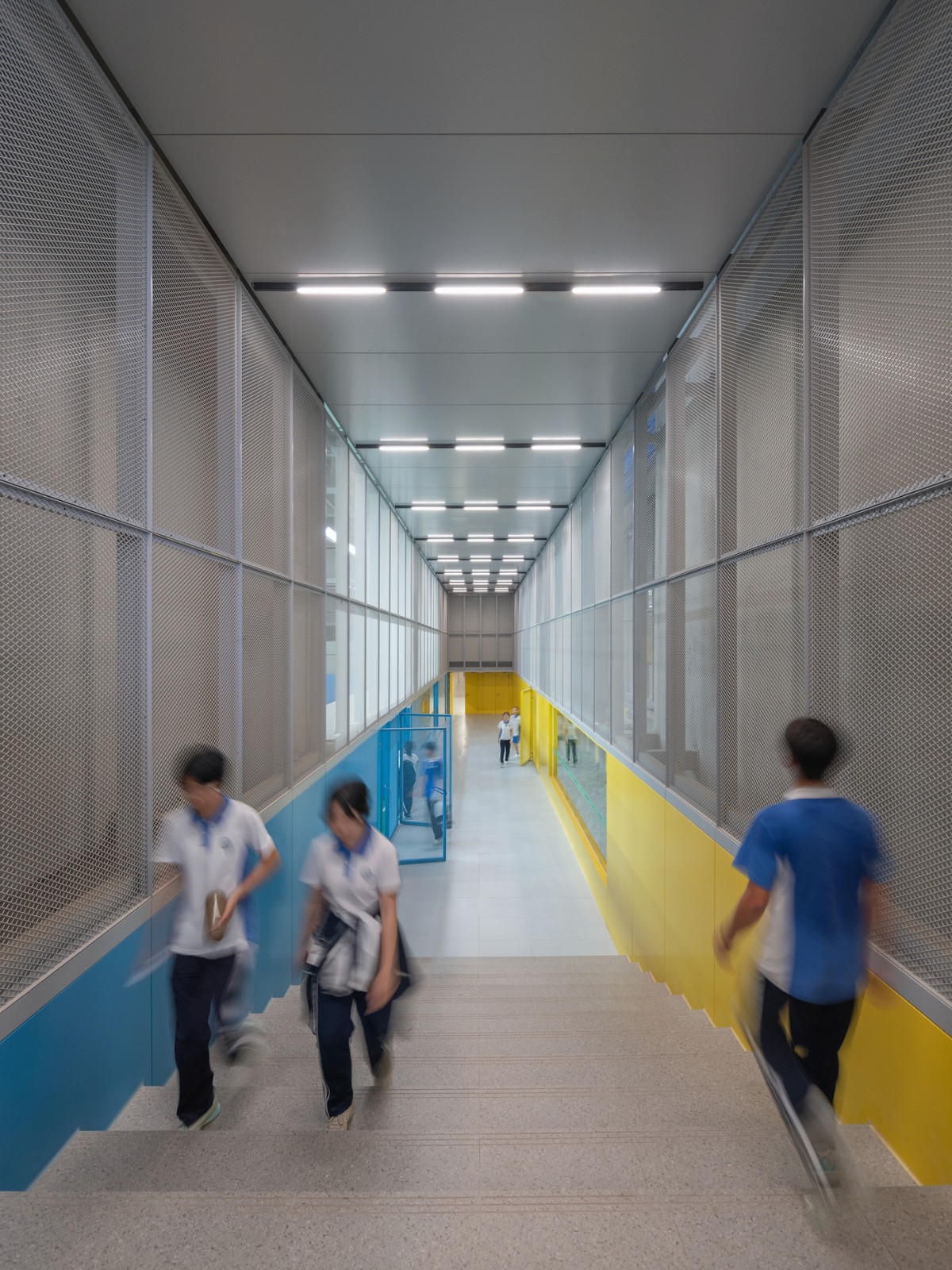 BIM建筑|福田中学校园设计 / reMIX 临界工作室