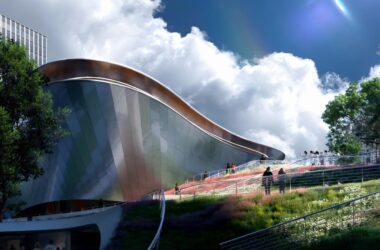 BIM建筑|云朵体育中心 / MAD马岩松石家庄新作-BIM建筑网