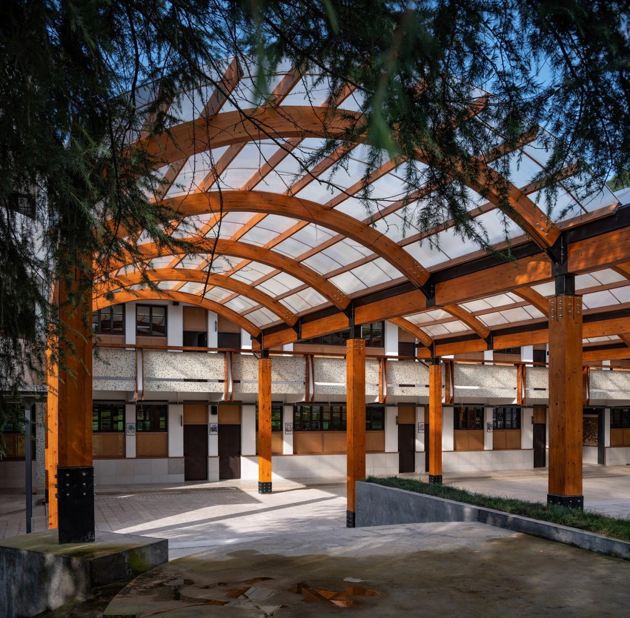 BIM建筑|绍兴孙岙小学改造 / 造作建筑