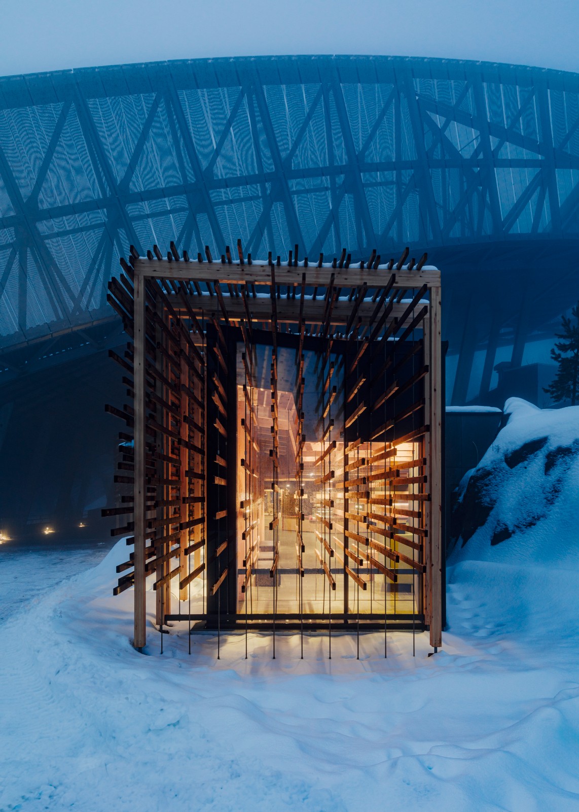 BIM建筑|挪威滑雪博物馆 / Snøhetta