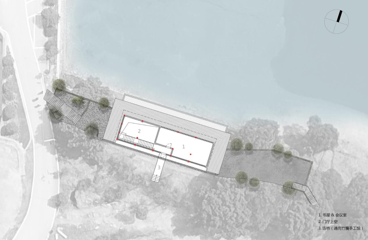 BIM建筑|大沙里乡村咖啡书屋 / 之行建筑