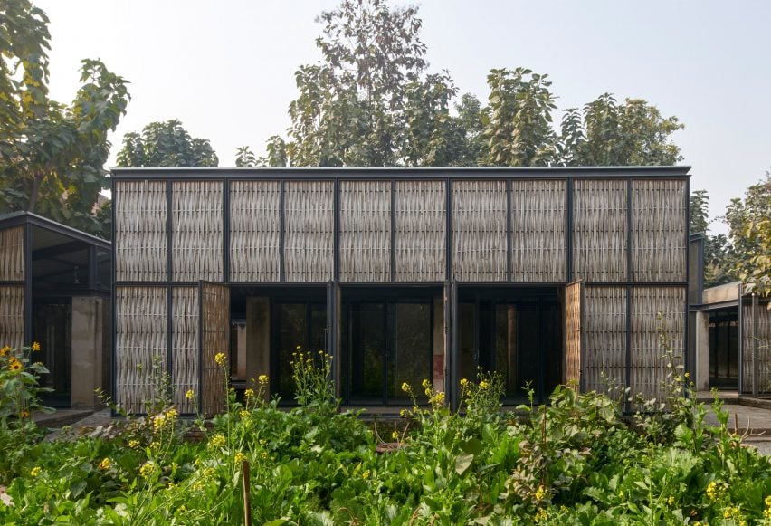 BIM建筑|阿威工作室设计竹屏风的艺术家住宅