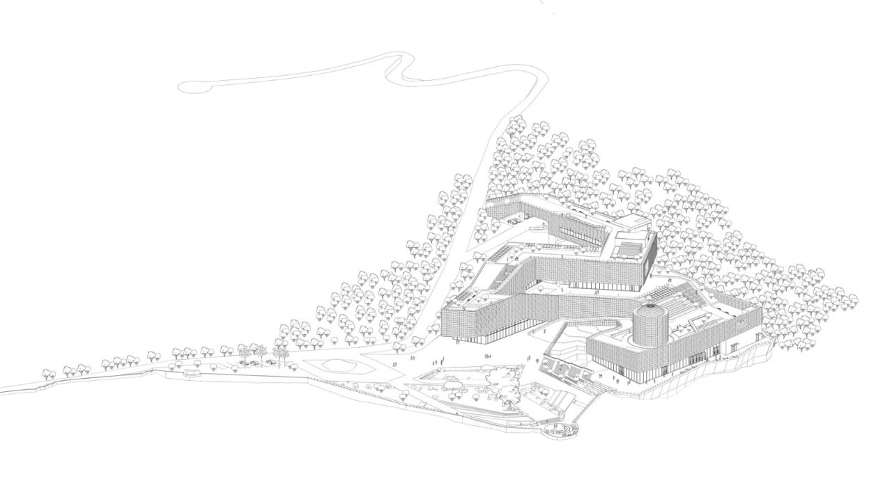 BIM建筑|大亚湾核能科技馆 / 易加独特视野 + 华艺设计