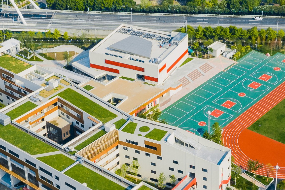 BIM建筑|此时此地：面向走班教学的高密度校园实践——青浦兰生•思源中学 / 创霖-泽柏